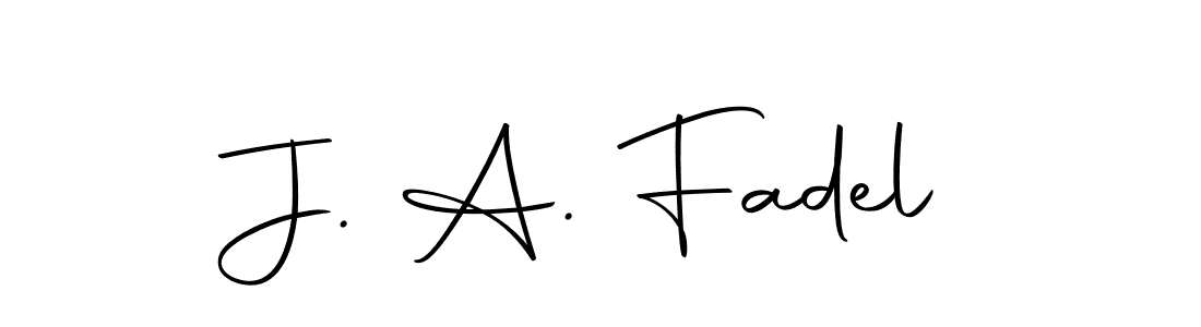 Make a short J. A. Fadel signature style. Manage your documents anywhere anytime using Autography-DOLnW. Create and add eSignatures, submit forms, share and send files easily. J. A. Fadel signature style 10 images and pictures png