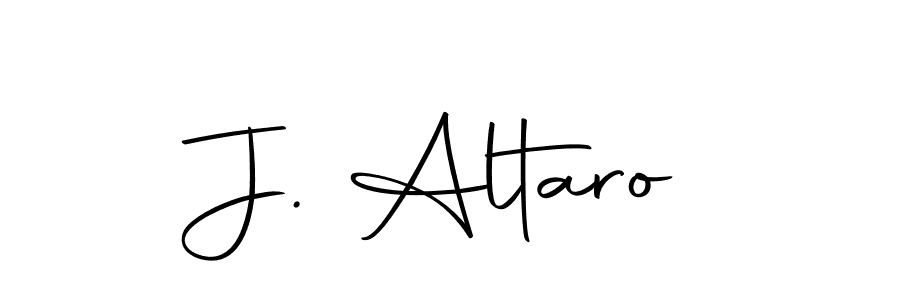 Design your own signature with our free online signature maker. With this signature software, you can create a handwritten (Autography-DOLnW) signature for name J. Altaro. J. Altaro signature style 10 images and pictures png