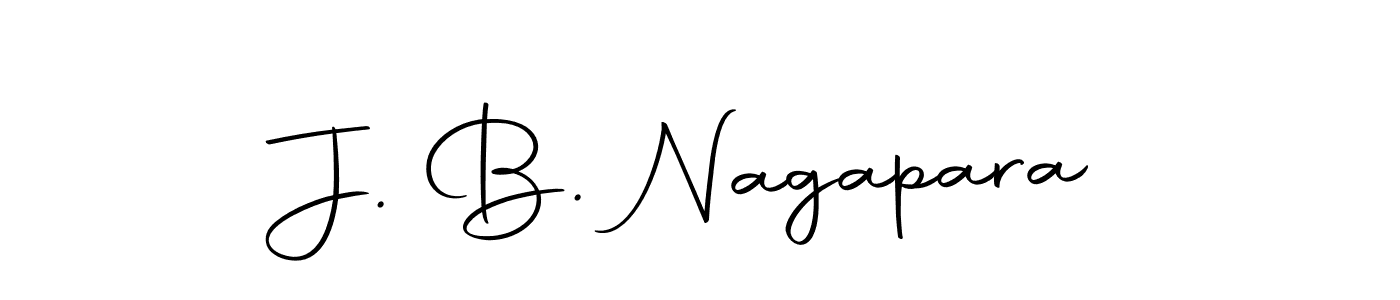 How to make J. B. Nagapara signature? Autography-DOLnW is a professional autograph style. Create handwritten signature for J. B. Nagapara name. J. B. Nagapara signature style 10 images and pictures png