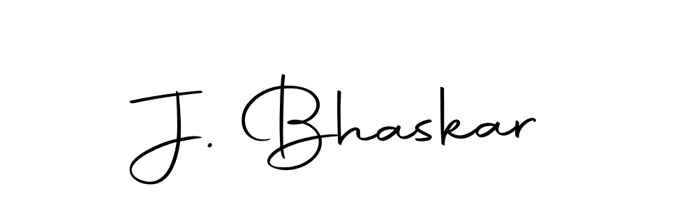 Use a signature maker to create a handwritten signature online. With this signature software, you can design (Autography-DOLnW) your own signature for name J. Bhaskar. J. Bhaskar signature style 10 images and pictures png