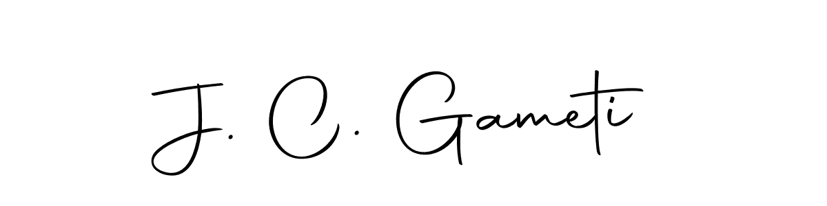 This is the best signature style for the J. C. Gameti name. Also you like these signature font (Autography-DOLnW). Mix name signature. J. C. Gameti signature style 10 images and pictures png