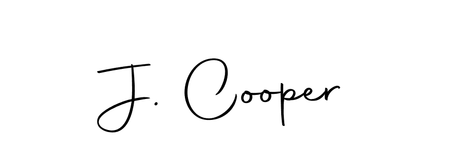 How to make J. Cooper signature? Autography-DOLnW is a professional autograph style. Create handwritten signature for J. Cooper name. J. Cooper signature style 10 images and pictures png