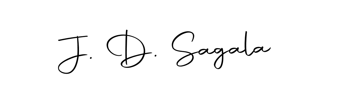 The best way (Autography-DOLnW) to make a short signature is to pick only two or three words in your name. The name J. D. Sagala include a total of six letters. For converting this name. J. D. Sagala signature style 10 images and pictures png