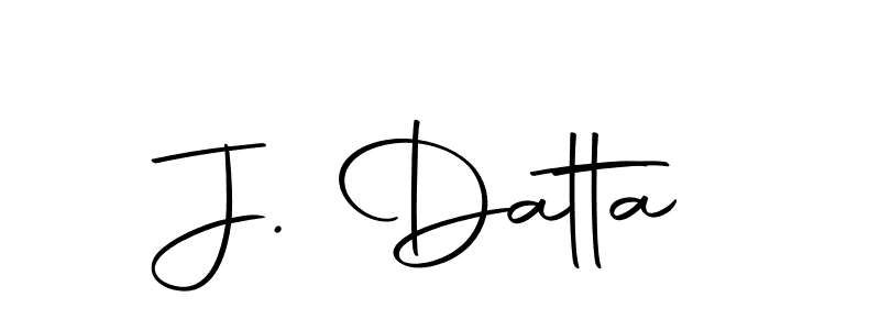 How to make J. Datta signature? Autography-DOLnW is a professional autograph style. Create handwritten signature for J. Datta name. J. Datta signature style 10 images and pictures png