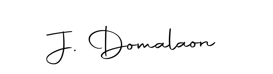 You can use this online signature creator to create a handwritten signature for the name J. Domalaon. This is the best online autograph maker. J. Domalaon signature style 10 images and pictures png