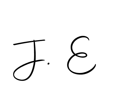You can use this online signature creator to create a handwritten signature for the name J. E. This is the best online autograph maker. J. E signature style 10 images and pictures png