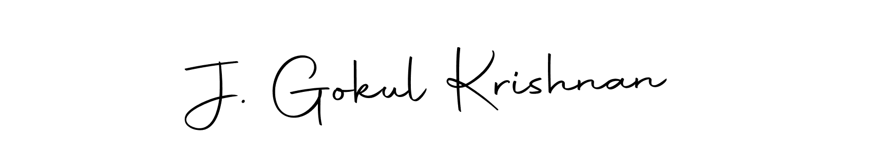 How to Draw J. Gokul Krishnan signature style? Autography-DOLnW is a latest design signature styles for name J. Gokul Krishnan. J. Gokul Krishnan signature style 10 images and pictures png