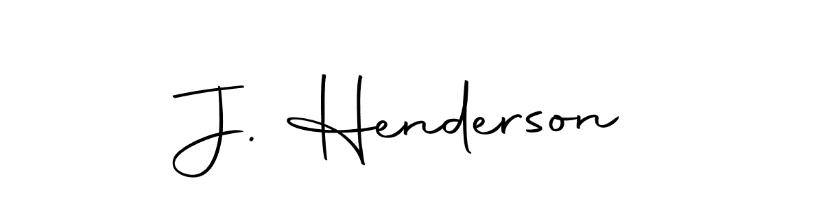 How to make J. Henderson name signature. Use Autography-DOLnW style for creating short signs online. This is the latest handwritten sign. J. Henderson signature style 10 images and pictures png