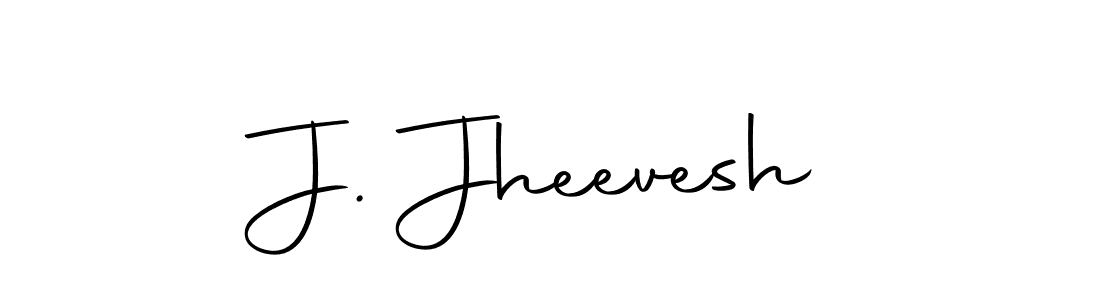 How to make J. Jheevesh signature? Autography-DOLnW is a professional autograph style. Create handwritten signature for J. Jheevesh name. J. Jheevesh signature style 10 images and pictures png