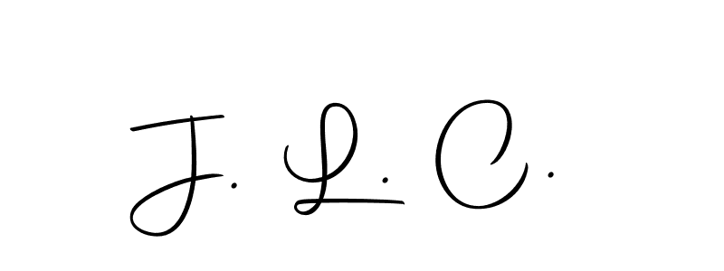 if you are searching for the best signature style for your name J. L. C.. so please give up your signature search. here we have designed multiple signature styles  using Autography-DOLnW. J. L. C. signature style 10 images and pictures png