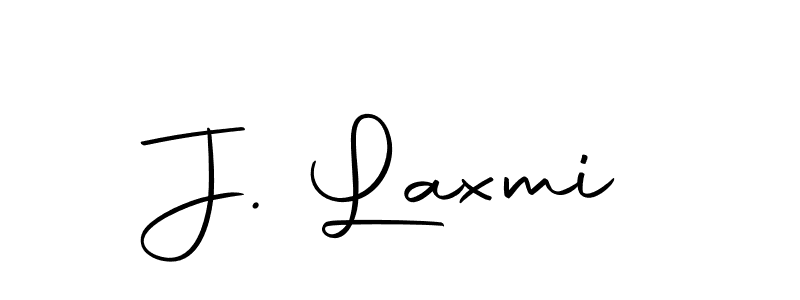 Make a beautiful signature design for name J. Laxmi. With this signature (Autography-DOLnW) style, you can create a handwritten signature for free. J. Laxmi signature style 10 images and pictures png