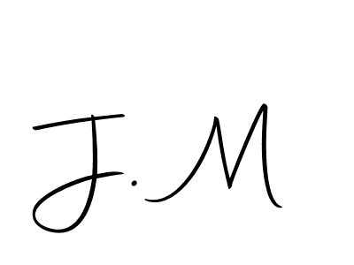 J. M stylish signature style. Best Handwritten Sign (Autography-DOLnW) for my name. Handwritten Signature Collection Ideas for my name J. M. J. M signature style 10 images and pictures png