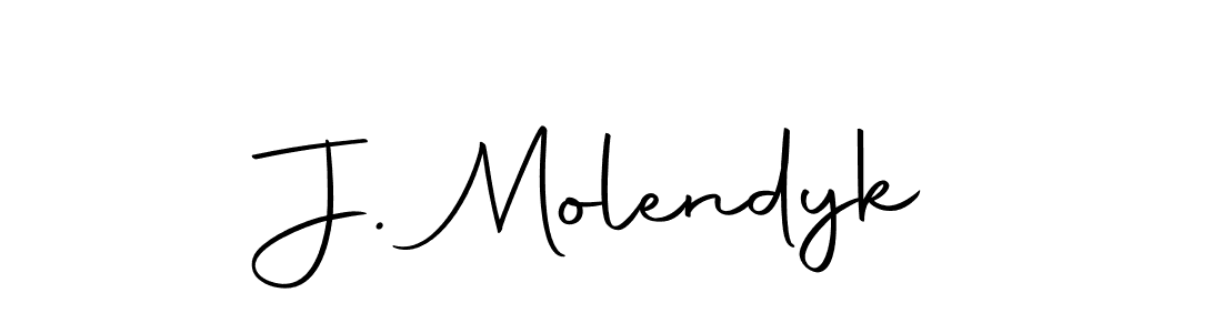 The best way (Autography-DOLnW) to make a short signature is to pick only two or three words in your name. The name J. Molendyk include a total of six letters. For converting this name. J. Molendyk signature style 10 images and pictures png