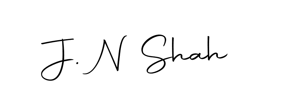 Design your own signature with our free online signature maker. With this signature software, you can create a handwritten (Autography-DOLnW) signature for name J. N Shah. J. N Shah signature style 10 images and pictures png