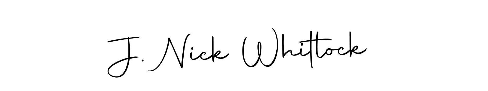 Also You can easily find your signature by using the search form. We will create J. Nick Whitlock name handwritten signature images for you free of cost using Autography-DOLnW sign style. J. Nick Whitlock signature style 10 images and pictures png