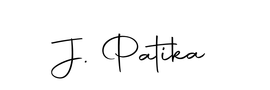 if you are searching for the best signature style for your name J. Patika. so please give up your signature search. here we have designed multiple signature styles  using Autography-DOLnW. J. Patika signature style 10 images and pictures png