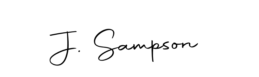 J. Sampson stylish signature style. Best Handwritten Sign (Autography-DOLnW) for my name. Handwritten Signature Collection Ideas for my name J. Sampson. J. Sampson signature style 10 images and pictures png