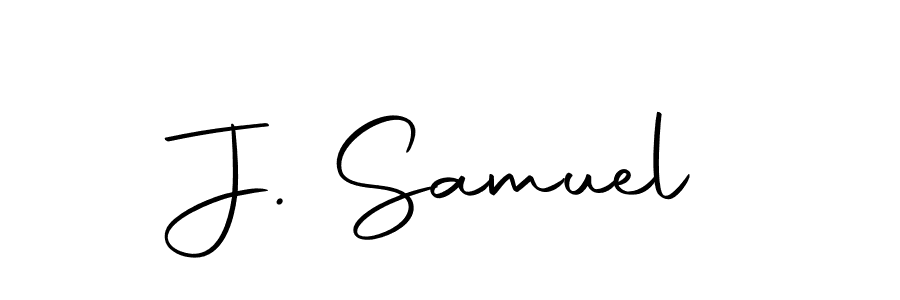 Also we have J. Samuel name is the best signature style. Create professional handwritten signature collection using Autography-DOLnW autograph style. J. Samuel signature style 10 images and pictures png