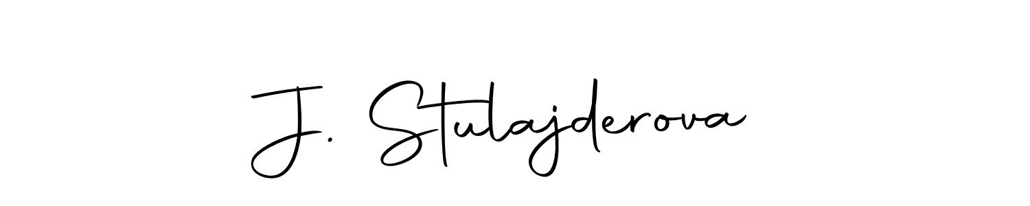 Also You can easily find your signature by using the search form. We will create J. Stulajderova name handwritten signature images for you free of cost using Autography-DOLnW sign style. J. Stulajderova signature style 10 images and pictures png