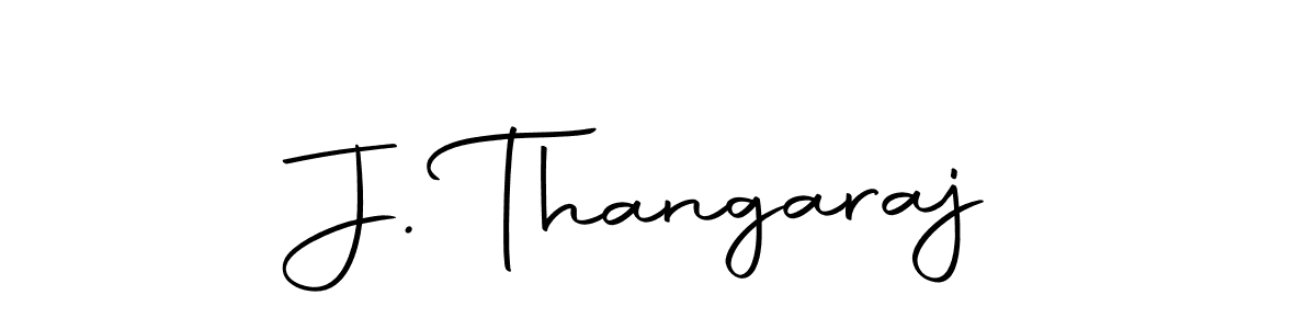 Make a beautiful signature design for name J. Thangaraj. With this signature (Autography-DOLnW) style, you can create a handwritten signature for free. J. Thangaraj signature style 10 images and pictures png