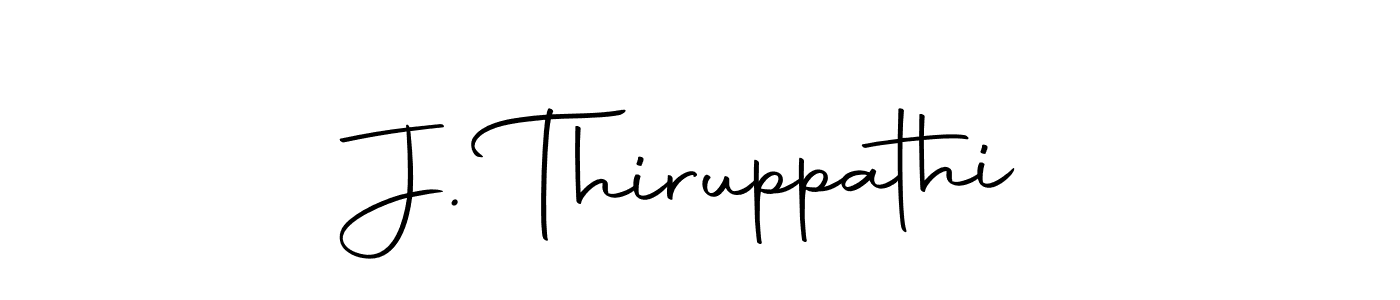 This is the best signature style for the J. Thiruppathi name. Also you like these signature font (Autography-DOLnW). Mix name signature. J. Thiruppathi signature style 10 images and pictures png