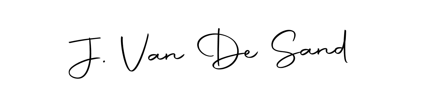 Make a beautiful signature design for name J. Van De Sand. Use this online signature maker to create a handwritten signature for free. J. Van De Sand signature style 10 images and pictures png