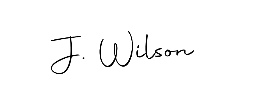 The best way (Autography-DOLnW) to make a short signature is to pick only two or three words in your name. The name J. Wilson include a total of six letters. For converting this name. J. Wilson signature style 10 images and pictures png