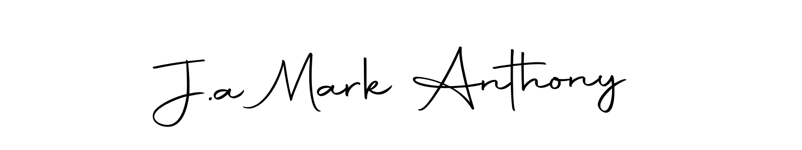 How to make J.a Mark Anthony signature? Autography-DOLnW is a professional autograph style. Create handwritten signature for J.a Mark Anthony name. J.a Mark Anthony signature style 10 images and pictures png
