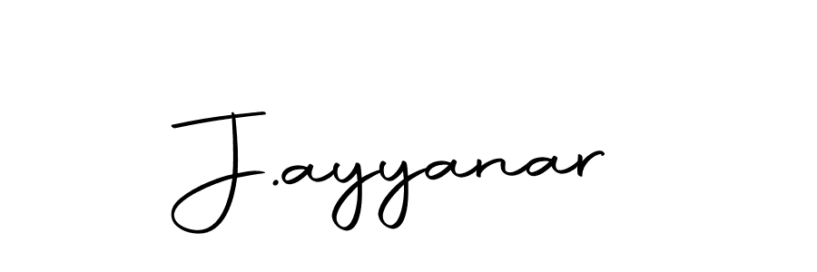 How to make J.ayyanar name signature. Use Autography-DOLnW style for creating short signs online. This is the latest handwritten sign. J.ayyanar signature style 10 images and pictures png