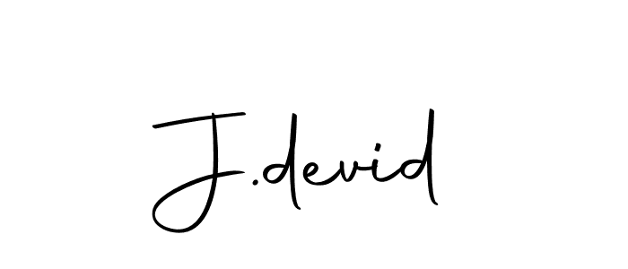 How to make J.devid name signature. Use Autography-DOLnW style for creating short signs online. This is the latest handwritten sign. J.devid signature style 10 images and pictures png