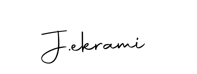 You can use this online signature creator to create a handwritten signature for the name J.ekrami. This is the best online autograph maker. J.ekrami signature style 10 images and pictures png