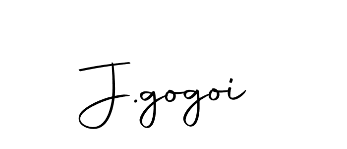 You should practise on your own different ways (Autography-DOLnW) to write your name (J.gogoi) in signature. don't let someone else do it for you. J.gogoi signature style 10 images and pictures png