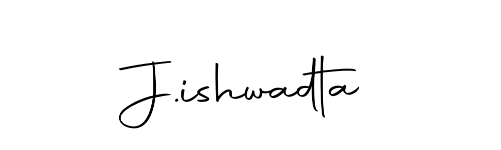 How to Draw J.ishwadta signature style? Autography-DOLnW is a latest design signature styles for name J.ishwadta. J.ishwadta signature style 10 images and pictures png