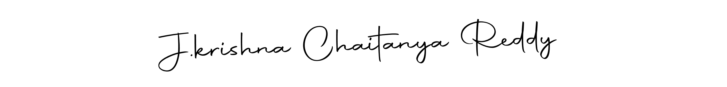 Also we have J.krishna Chaitanya Reddy name is the best signature style. Create professional handwritten signature collection using Autography-DOLnW autograph style. J.krishna Chaitanya Reddy signature style 10 images and pictures png