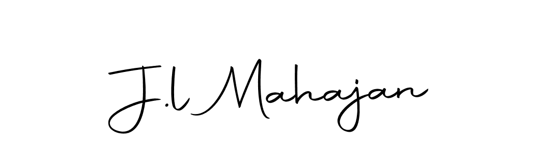 Design your own signature with our free online signature maker. With this signature software, you can create a handwritten (Autography-DOLnW) signature for name J.l Mahajan. J.l Mahajan signature style 10 images and pictures png