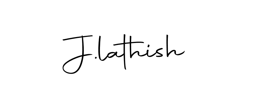 Make a short J.lathish signature style. Manage your documents anywhere anytime using Autography-DOLnW. Create and add eSignatures, submit forms, share and send files easily. J.lathish signature style 10 images and pictures png