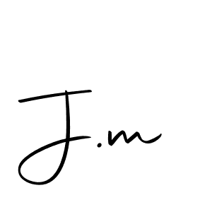 The best way (Autography-DOLnW) to make a short signature is to pick only two or three words in your name. The name J.m include a total of six letters. For converting this name. J.m signature style 10 images and pictures png