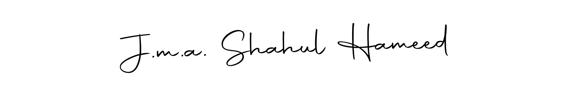 Here are the top 10 professional signature styles for the name J.m.a. Shahul Hameed. These are the best autograph styles you can use for your name. J.m.a. Shahul Hameed signature style 10 images and pictures png