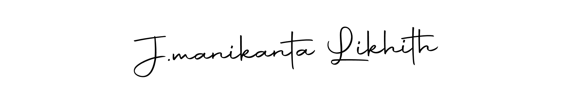Make a beautiful signature design for name J.manikanta Likhith. Use this online signature maker to create a handwritten signature for free. J.manikanta Likhith signature style 10 images and pictures png
