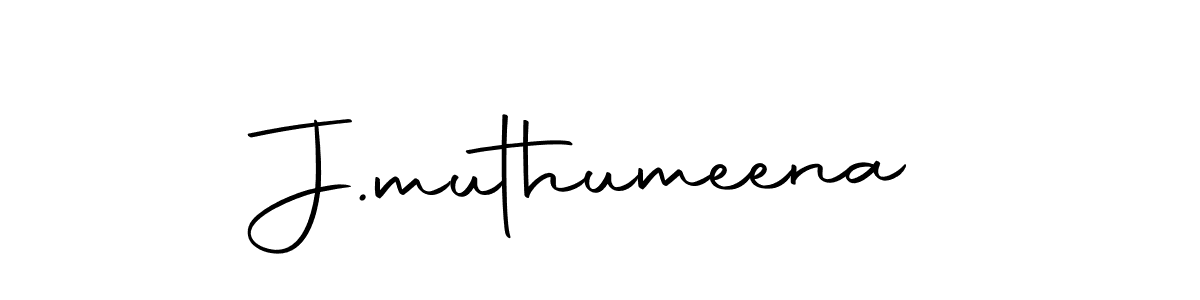 How to make J.muthumeena signature? Autography-DOLnW is a professional autograph style. Create handwritten signature for J.muthumeena name. J.muthumeena signature style 10 images and pictures png