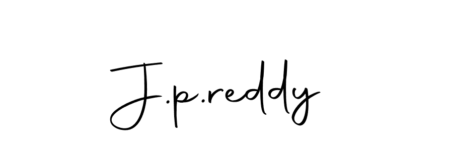 How to make J.p.reddy signature? Autography-DOLnW is a professional autograph style. Create handwritten signature for J.p.reddy name. J.p.reddy signature style 10 images and pictures png