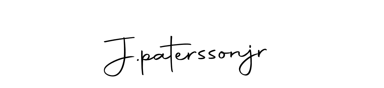 Make a beautiful signature design for name J.paterssonjr. With this signature (Autography-DOLnW) style, you can create a handwritten signature for free. J.paterssonjr signature style 10 images and pictures png