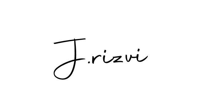 You should practise on your own different ways (Autography-DOLnW) to write your name (J.rizvi) in signature. don't let someone else do it for you. J.rizvi signature style 10 images and pictures png