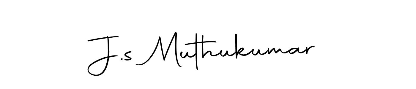 Use a signature maker to create a handwritten signature online. With this signature software, you can design (Autography-DOLnW) your own signature for name J.s Muthukumar. J.s Muthukumar signature style 10 images and pictures png