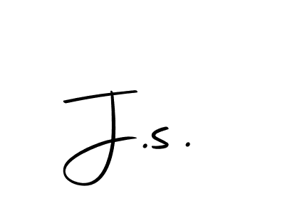 Also we have J.s. name is the best signature style. Create professional handwritten signature collection using Autography-DOLnW autograph style. J.s. signature style 10 images and pictures png