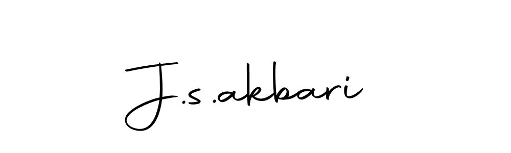 You can use this online signature creator to create a handwritten signature for the name J.s.akbari. This is the best online autograph maker. J.s.akbari signature style 10 images and pictures png