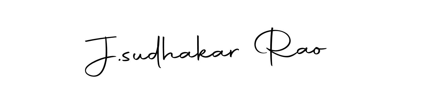 Use a signature maker to create a handwritten signature online. With this signature software, you can design (Autography-DOLnW) your own signature for name J.sudhakar Rao. J.sudhakar Rao signature style 10 images and pictures png