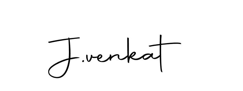 The best way (Autography-DOLnW) to make a short signature is to pick only two or three words in your name. The name J.venkat include a total of six letters. For converting this name. J.venkat signature style 10 images and pictures png