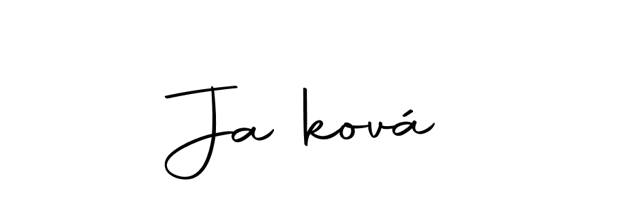 Make a beautiful signature design for name Jačková. With this signature (Autography-DOLnW) style, you can create a handwritten signature for free. Jačková signature style 10 images and pictures png