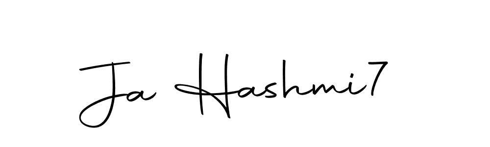 The best way (Autography-DOLnW) to make a short signature is to pick only two or three words in your name. The name Ja Hashmi7 include a total of six letters. For converting this name. Ja Hashmi7 signature style 10 images and pictures png